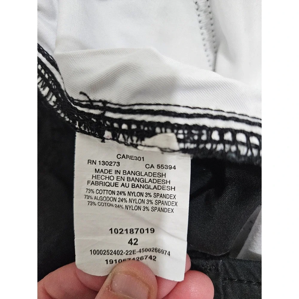 Lee Extreme Motion Cargo Shorts Mens 42 Black Performance Series 102187019